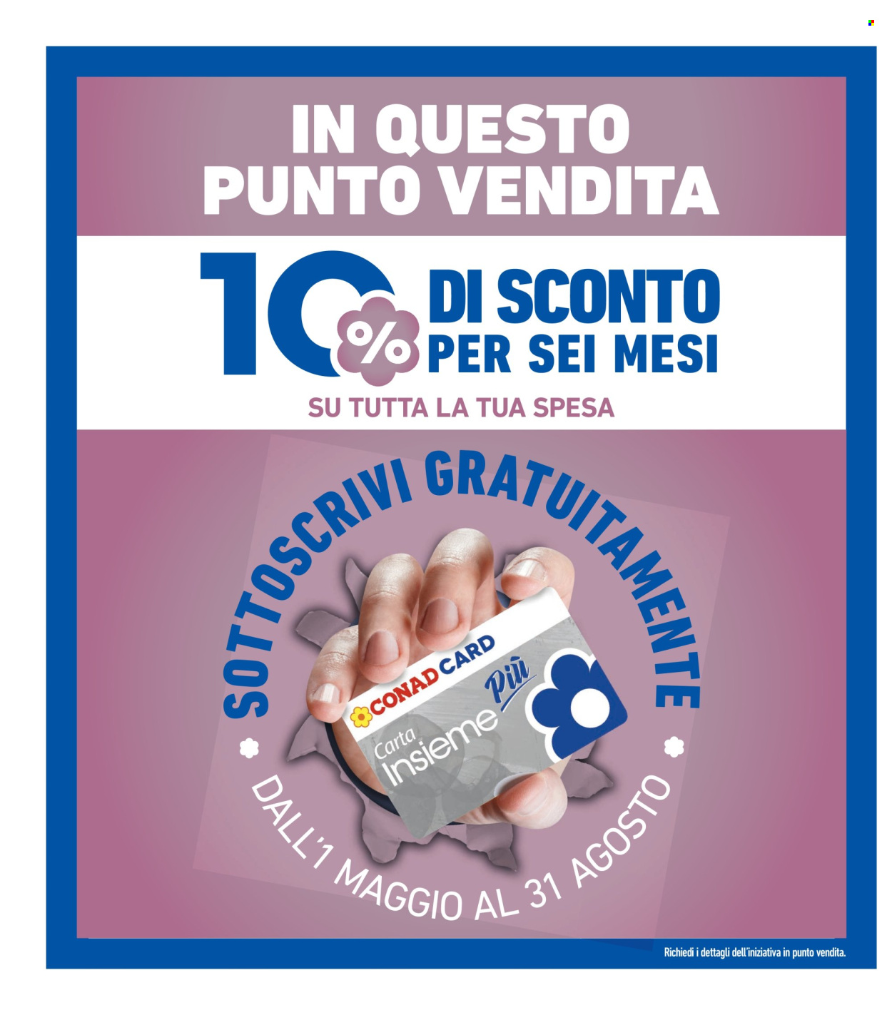Volantino Spazio Conad - 2/5/2025 - 15/5/2025. Pagina 1