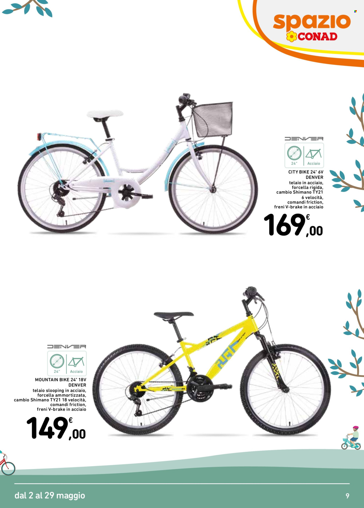 Volantino Spazio Conad - 2/5/2025 - 29/5/2025. Pagina 1