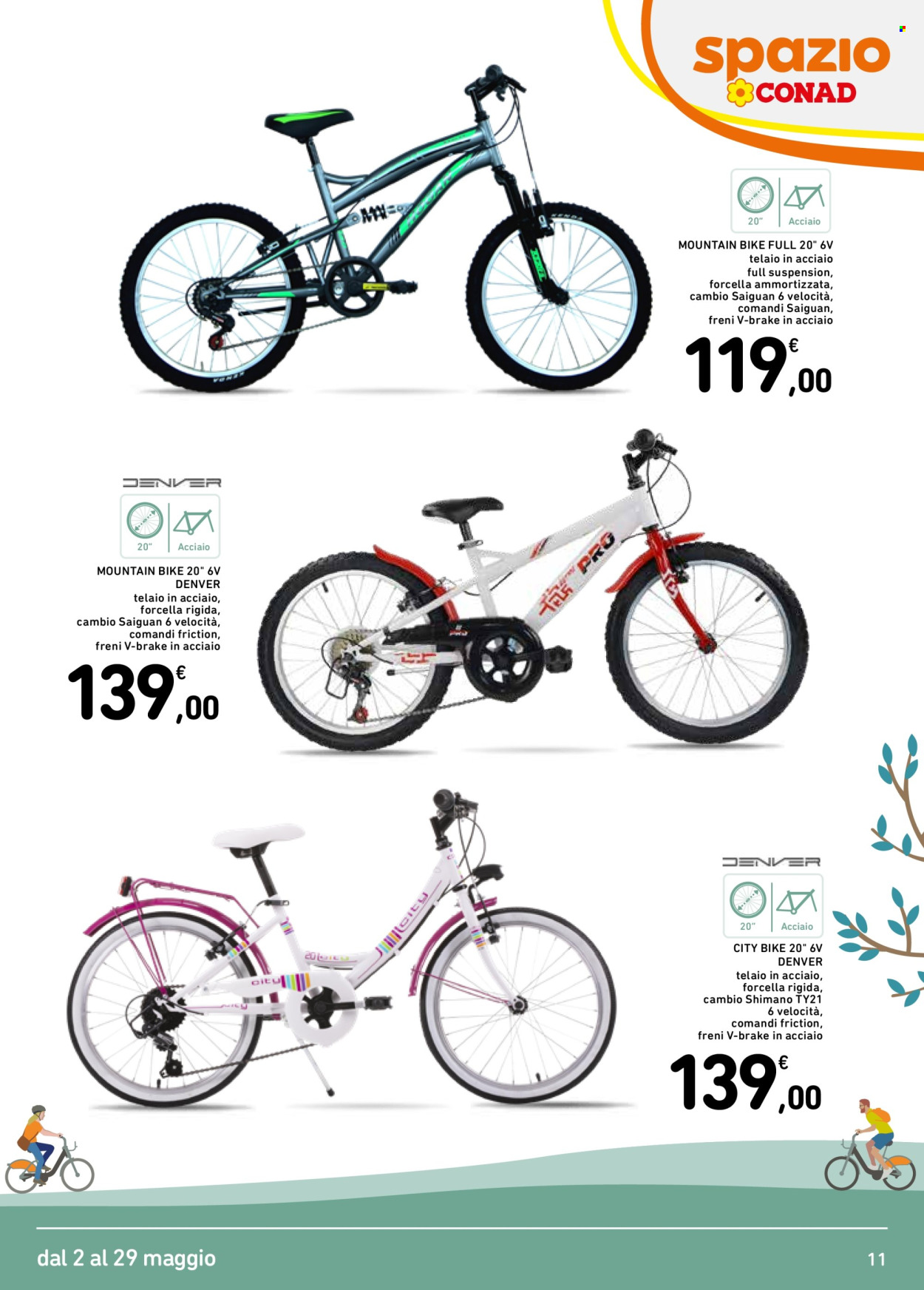 Volantino Spazio Conad - 2/5/2025 - 29/5/2025. Pagina 1