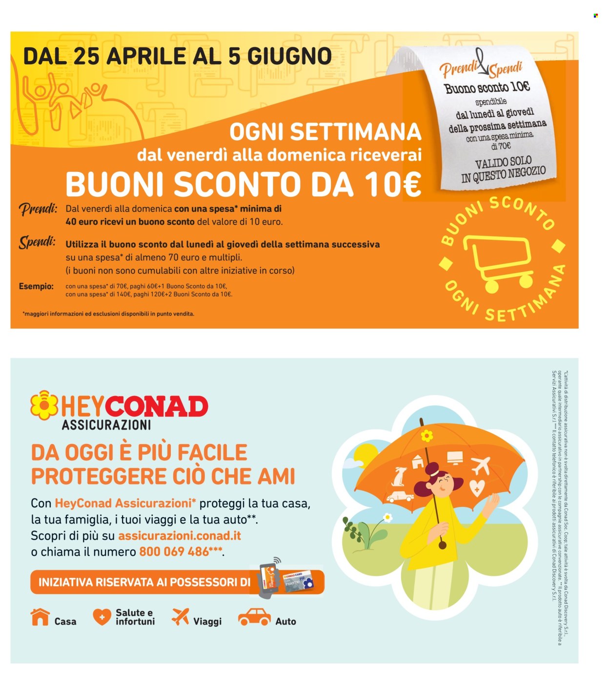 Volantino Spazio Conad - 2/5/2025 - 15/5/2025. Pagina 1