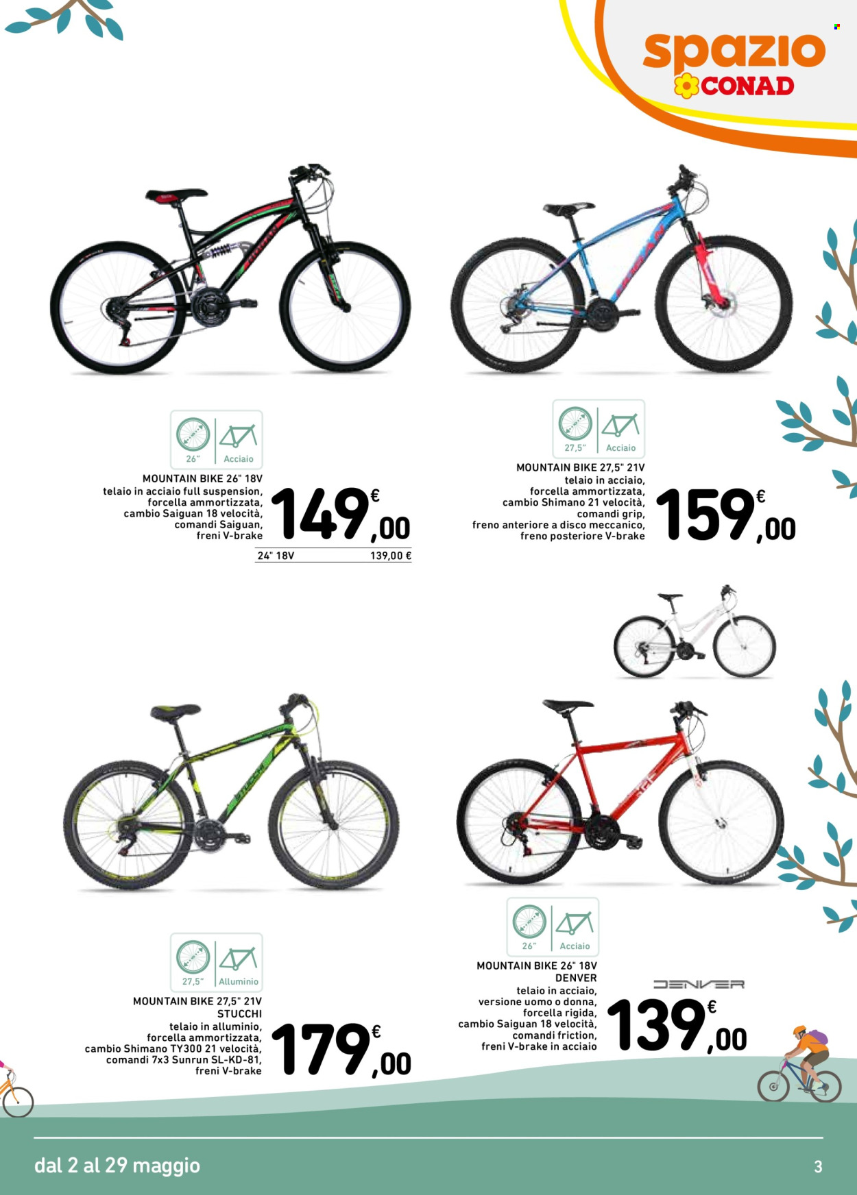 Volantino Spazio Conad - 2/5/2025 - 29/5/2025. Pagina 1