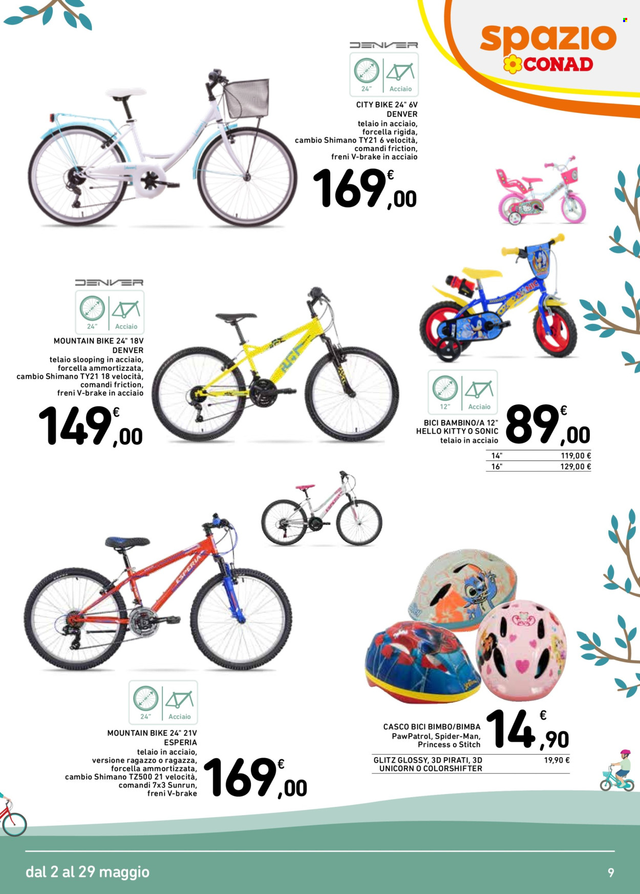 Volantino Spazio Conad - 2/5/2025 - 29/5/2025. Pagina 1