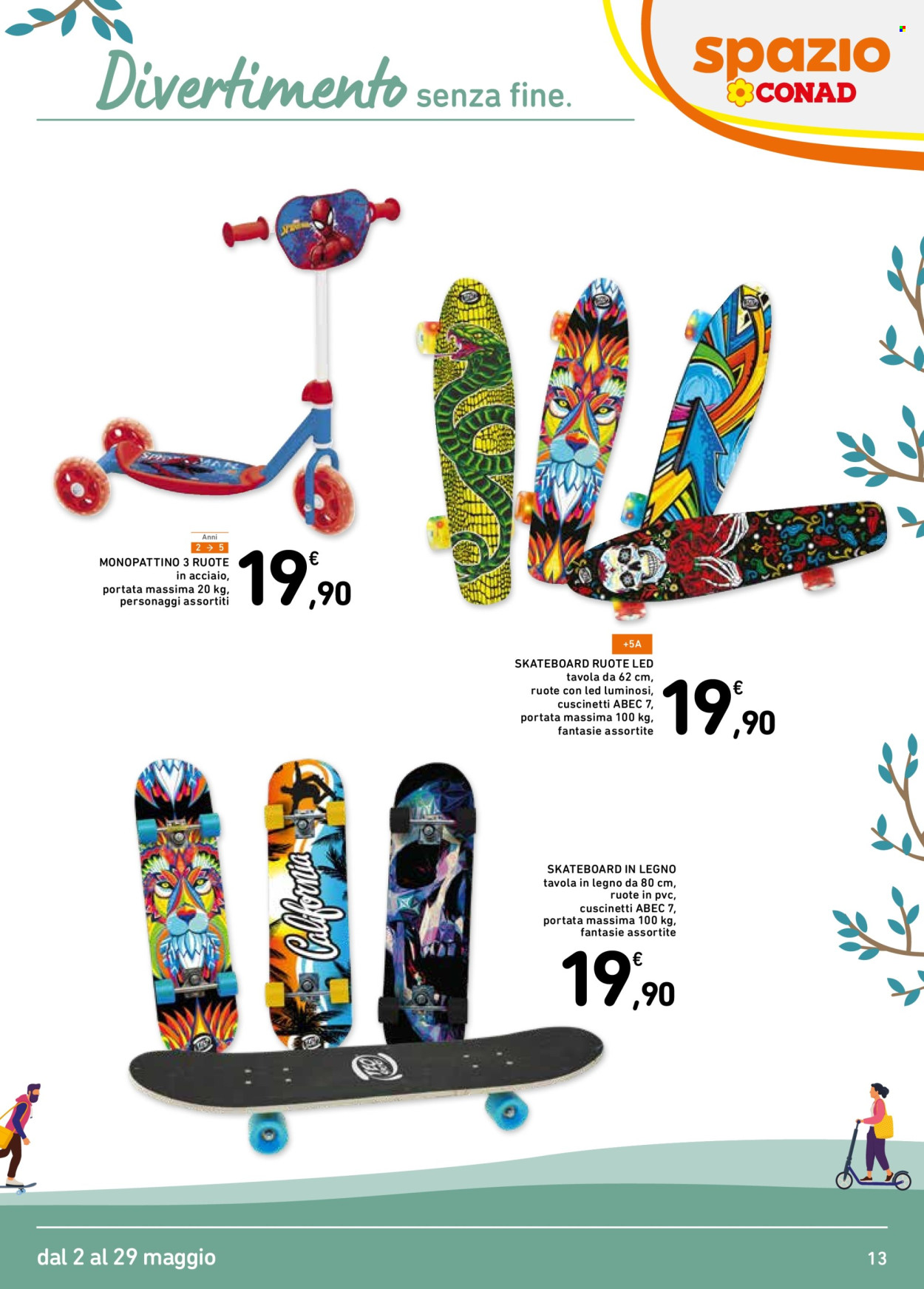 Volantino Spazio Conad - 2/5/2025 - 29/5/2025. Pagina 1