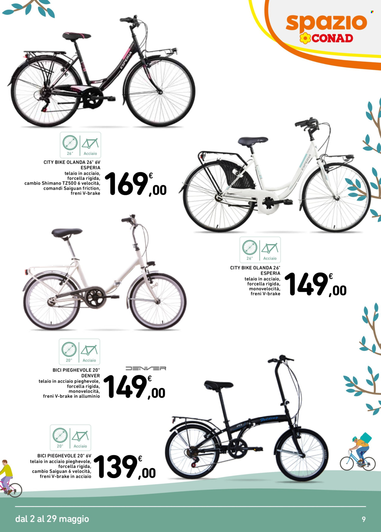 Volantino Spazio Conad - 2/5/2025 - 29/5/2025. Pagina 1