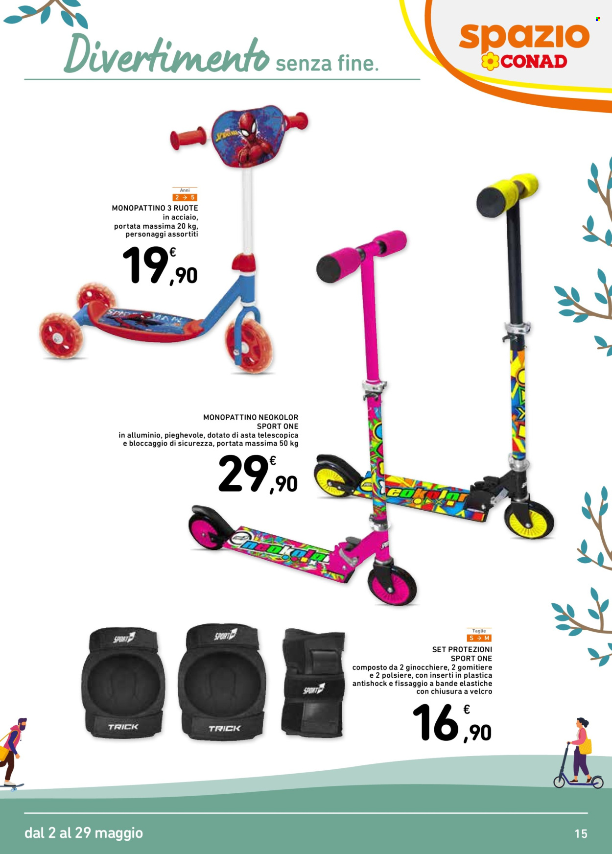 Volantino Spazio Conad - 2/5/2025 - 29/5/2025. Pagina 1