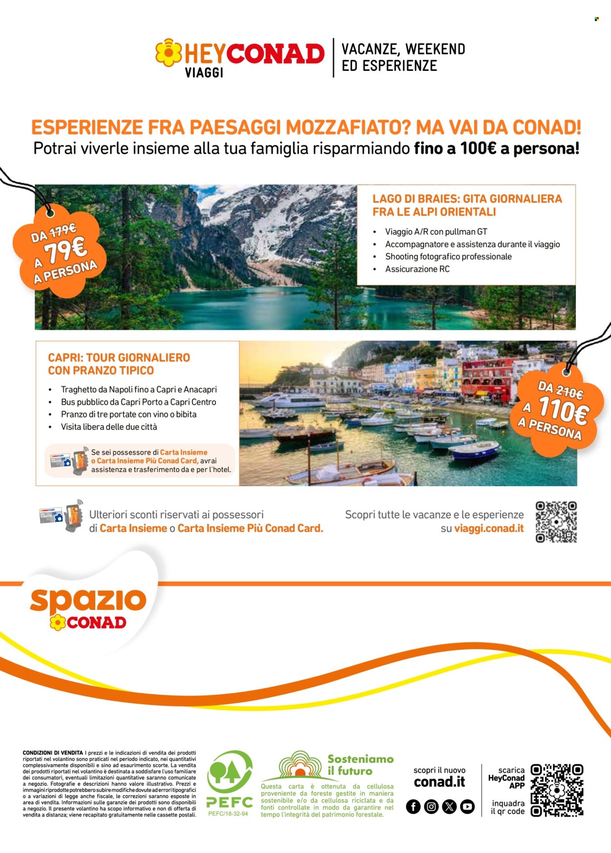 Volantino Spazio Conad - 2/5/2025 - 29/5/2025. Pagina 1