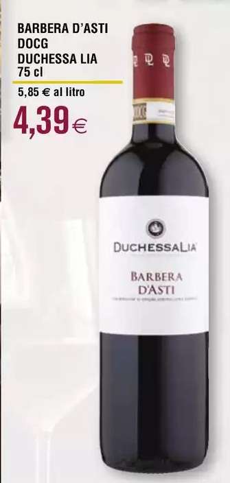BARBERA D’ASTI DOCG DUCHESSA LIA 75 cl