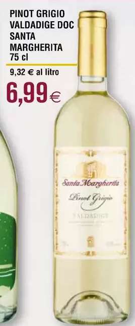 PINOT GRIGIO VALDADIGE DOC SANTA MARGHERITA 75 cl