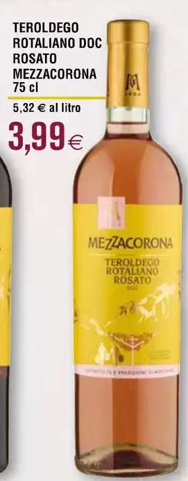 TEROLDEGO ROTALIANO DOC ROSATO MEZZACORONA