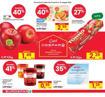 Volantino Eurospar - 27/4/2025 - 10/5/2025.