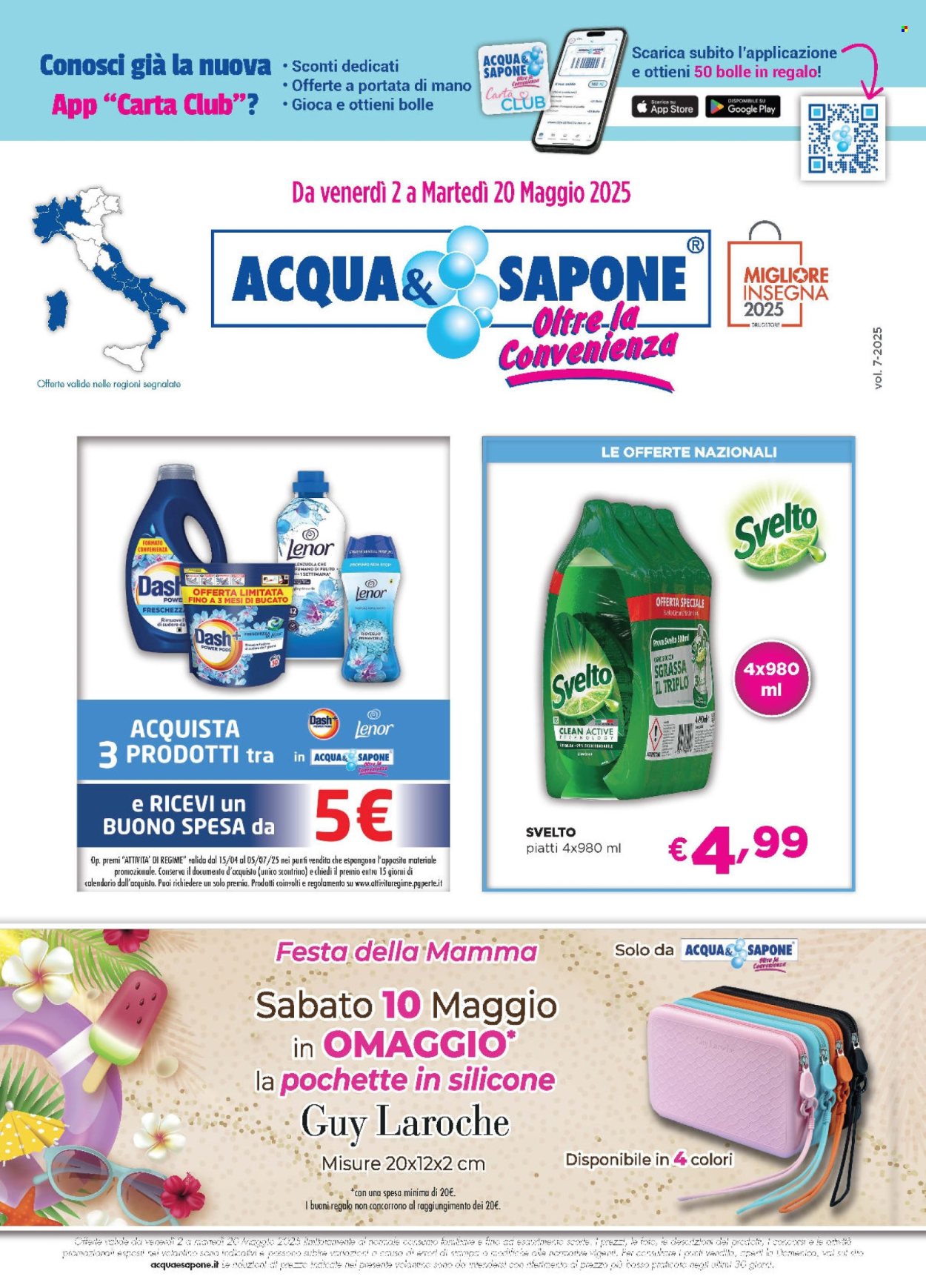 Leták Acqua & Sapone - 2.5.2025 - 20.5.2025. Strana 1