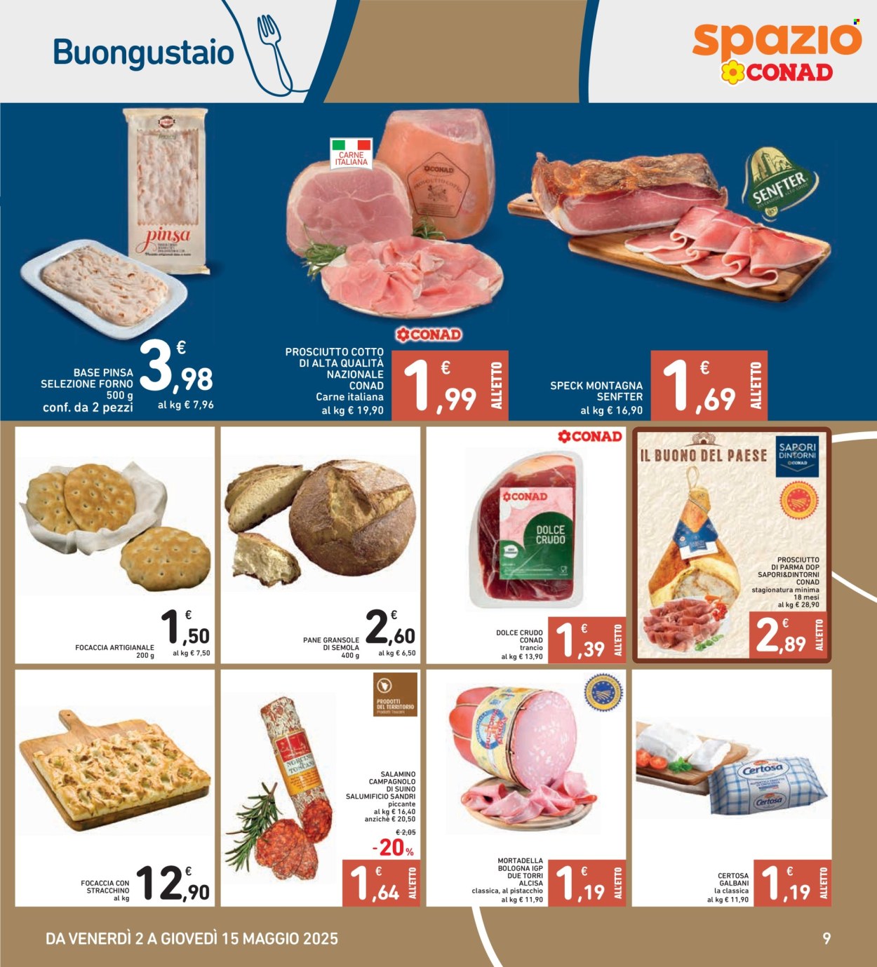 Volantino Spazio Conad - 2/5/2025 - 15/5/2025. Pagina 1