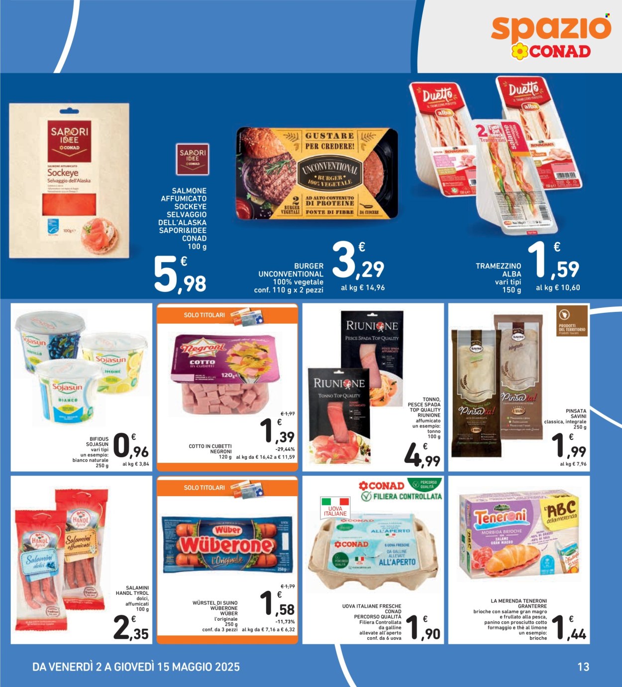 Volantino Spazio Conad - 2/5/2025 - 15/5/2025. Pagina 1