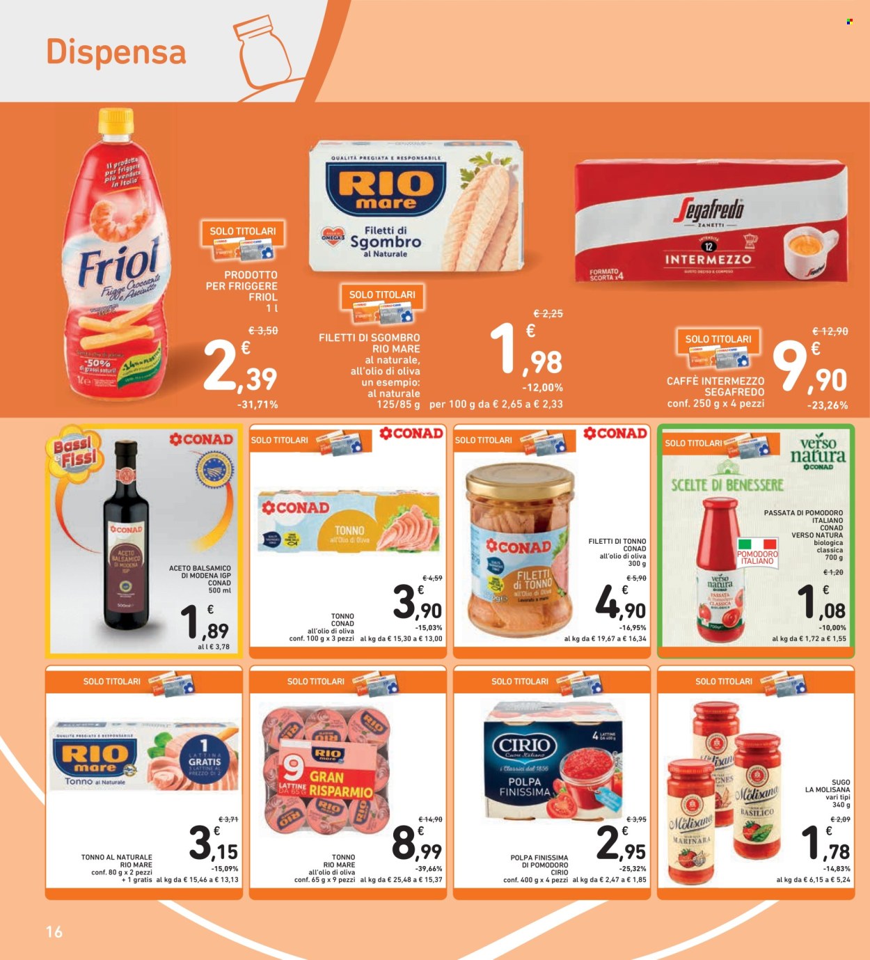 Volantino Spazio Conad - 2/5/2025 - 15/5/2025. Pagina 1