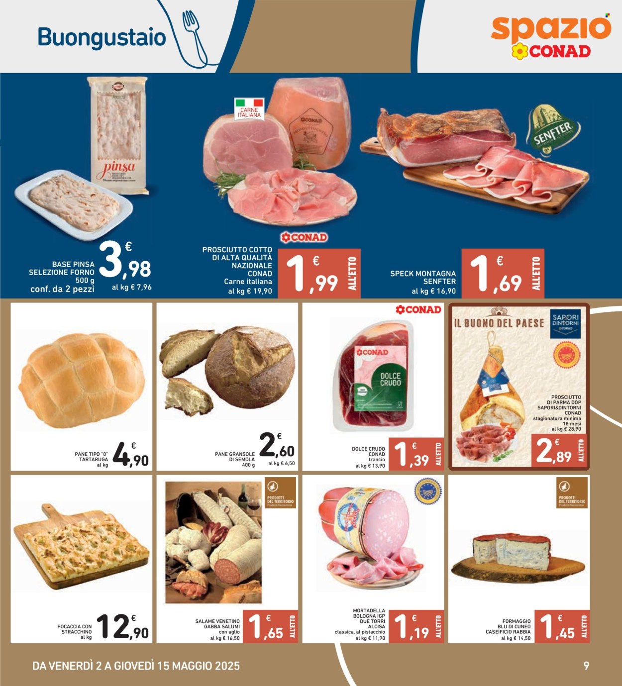 Volantino Spazio Conad - 2/5/2025 - 15/5/2025. Pagina 1