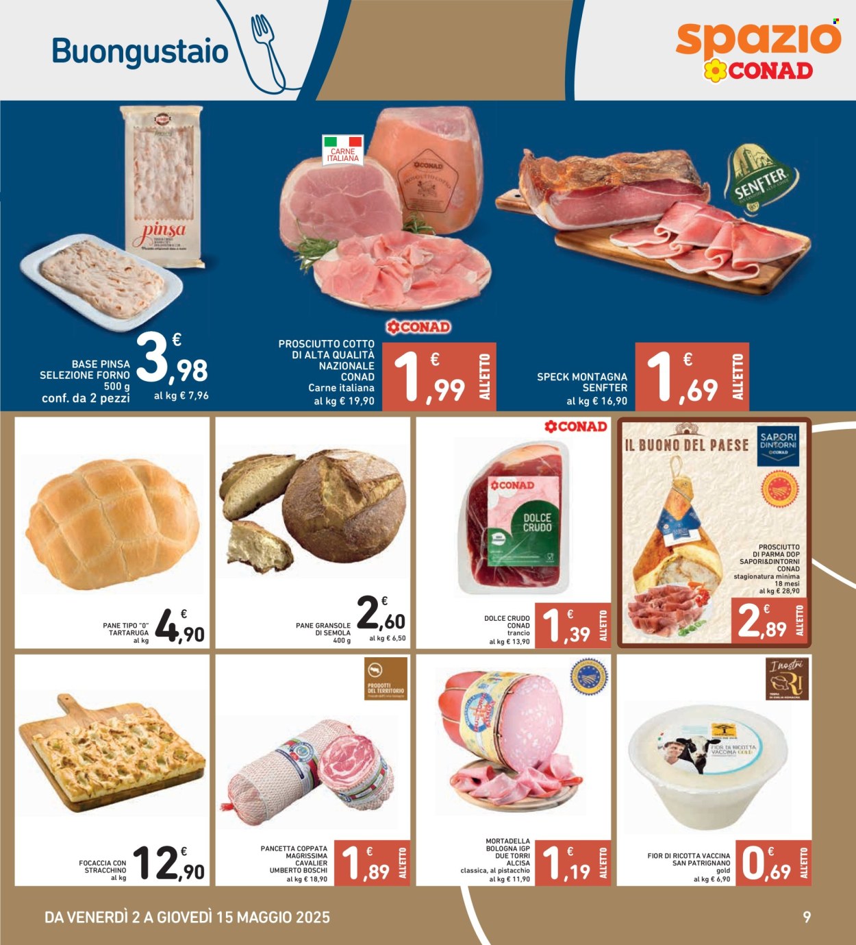 Volantino Spazio Conad - 2/5/2025 - 15/5/2025. Pagina 1