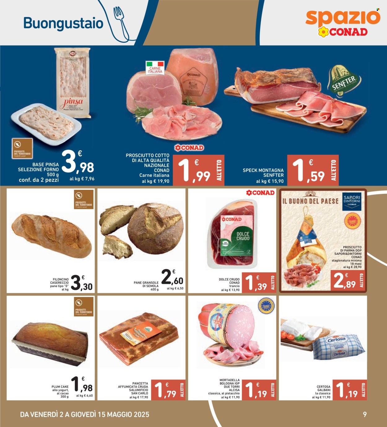 Volantino Spazio Conad - 2/5/2025 - 15/5/2025. Pagina 1