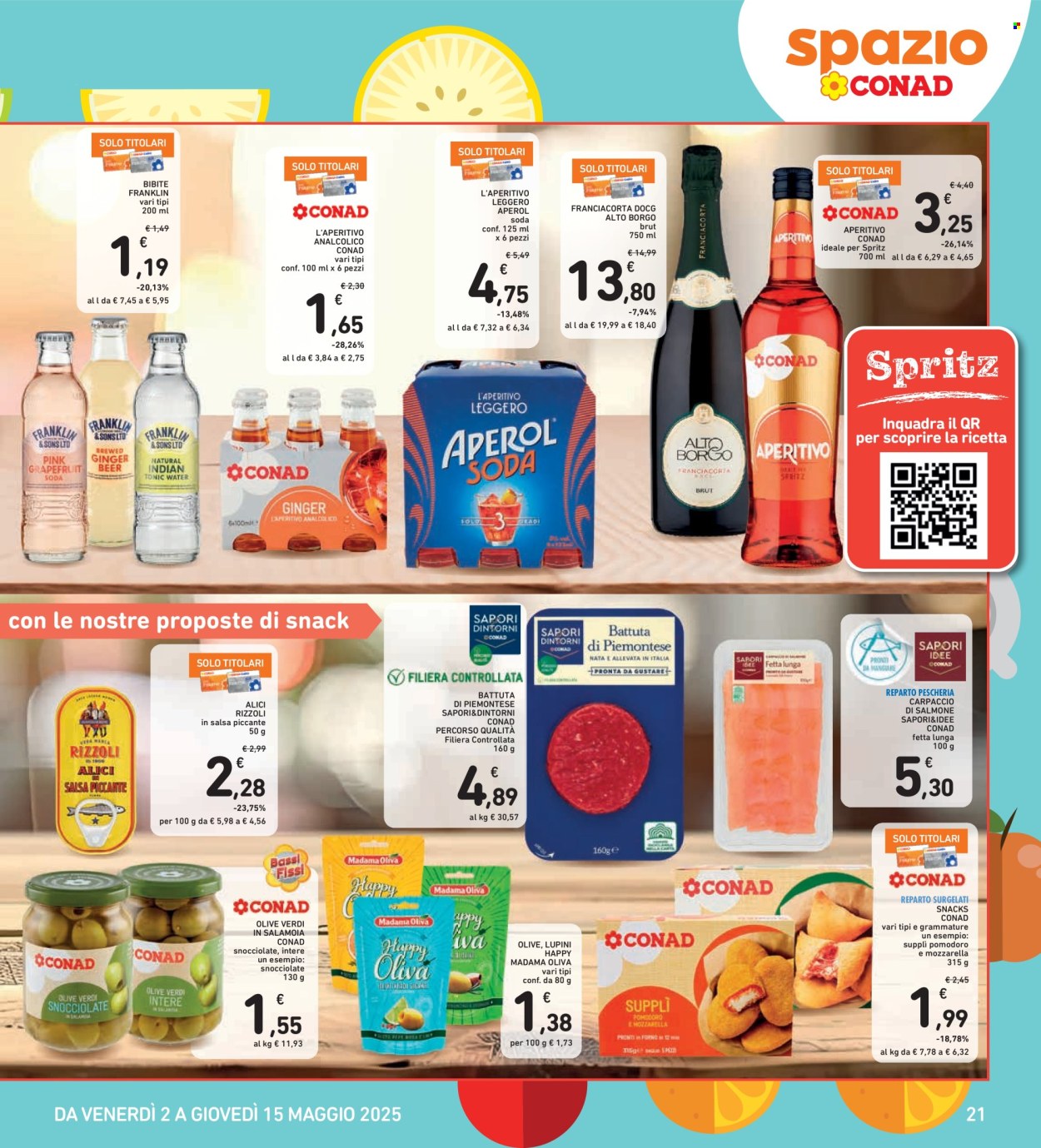 Volantino Spazio Conad - 2/5/2025 - 15/5/2025. Pagina 1