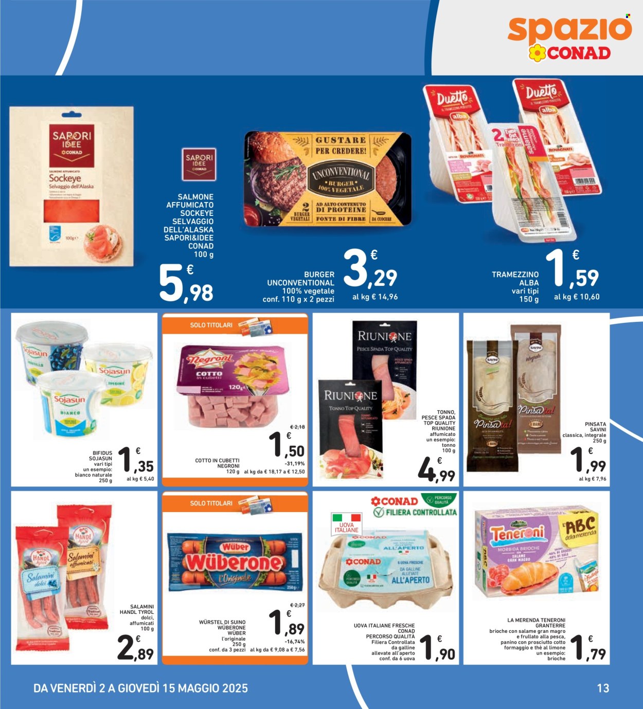 Volantino Spazio Conad - 2/5/2025 - 15/5/2025. Pagina 1