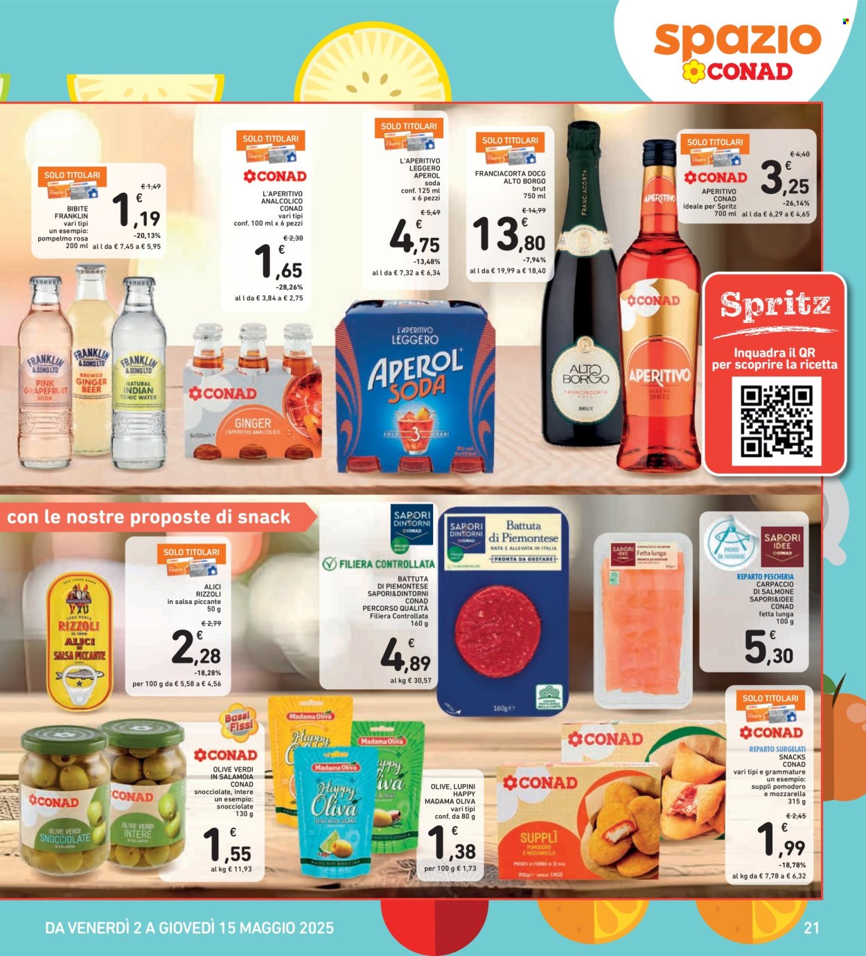 Volantino Spazio Conad - 2/5/2025 - 15/5/2025. Pagina 1
