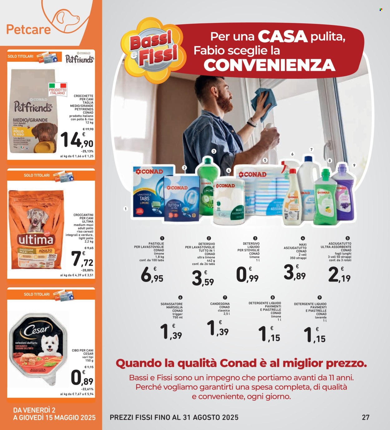 Volantino Spazio Conad - 2/5/2025 - 15/5/2025. Pagina 1