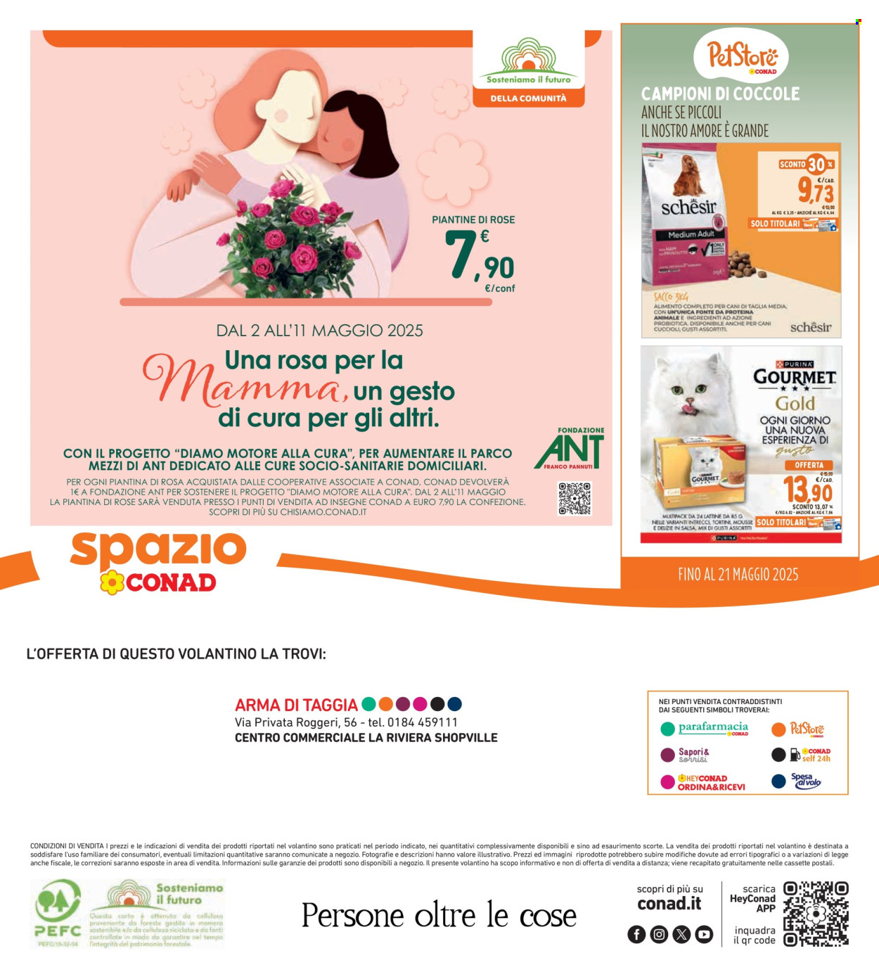 Volantino Spazio Conad - 2/5/2025 - 15/5/2025. Pagina 1