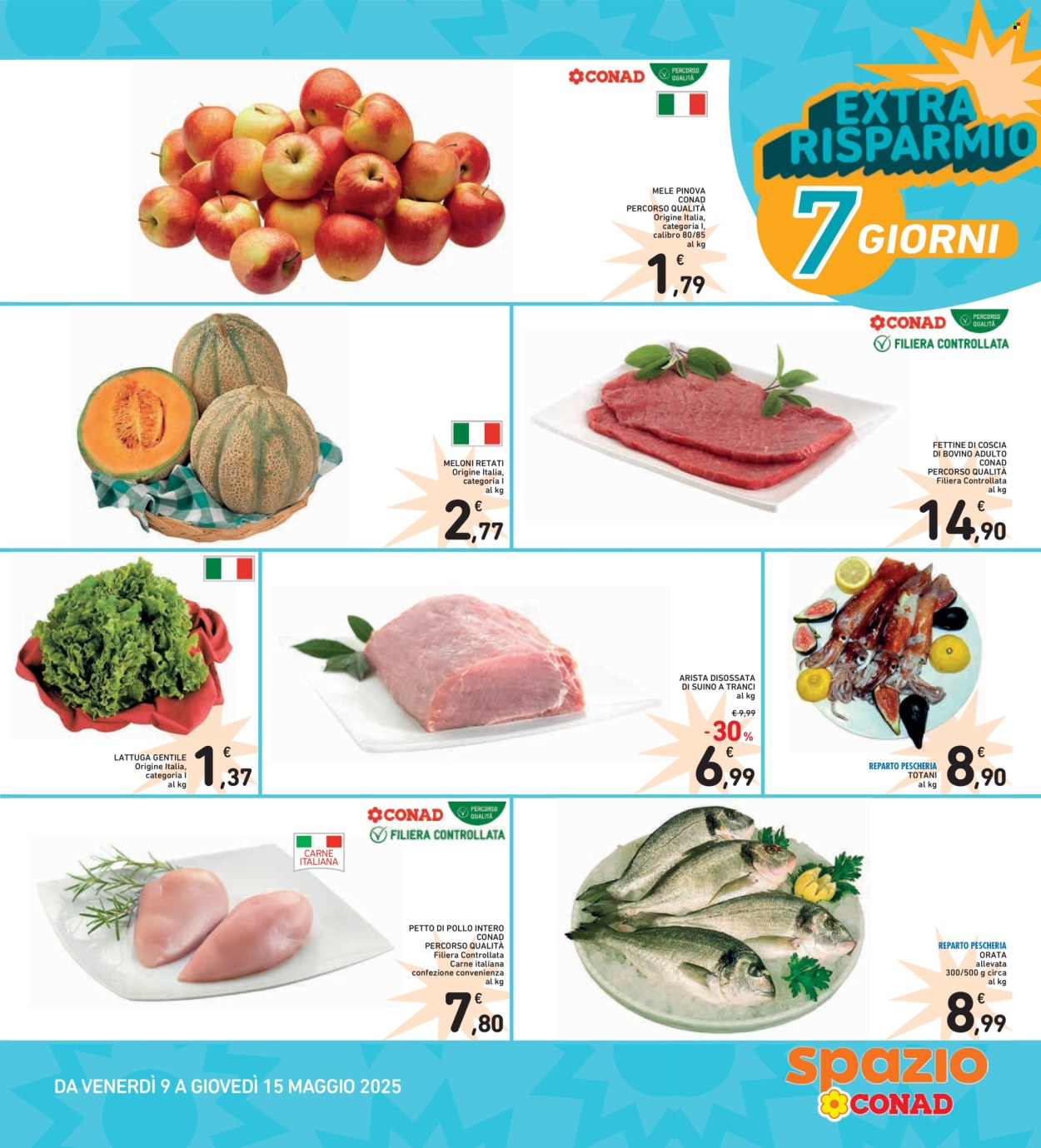 Volantino Spazio Conad - 2/5/2025 - 15/5/2025. Pagina 1