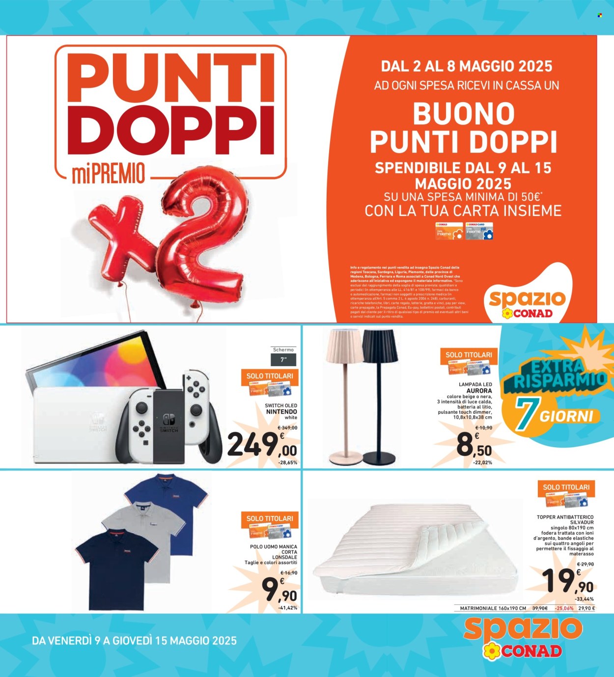 Volantino Spazio Conad - 2/5/2025 - 15/5/2025. Pagina 1