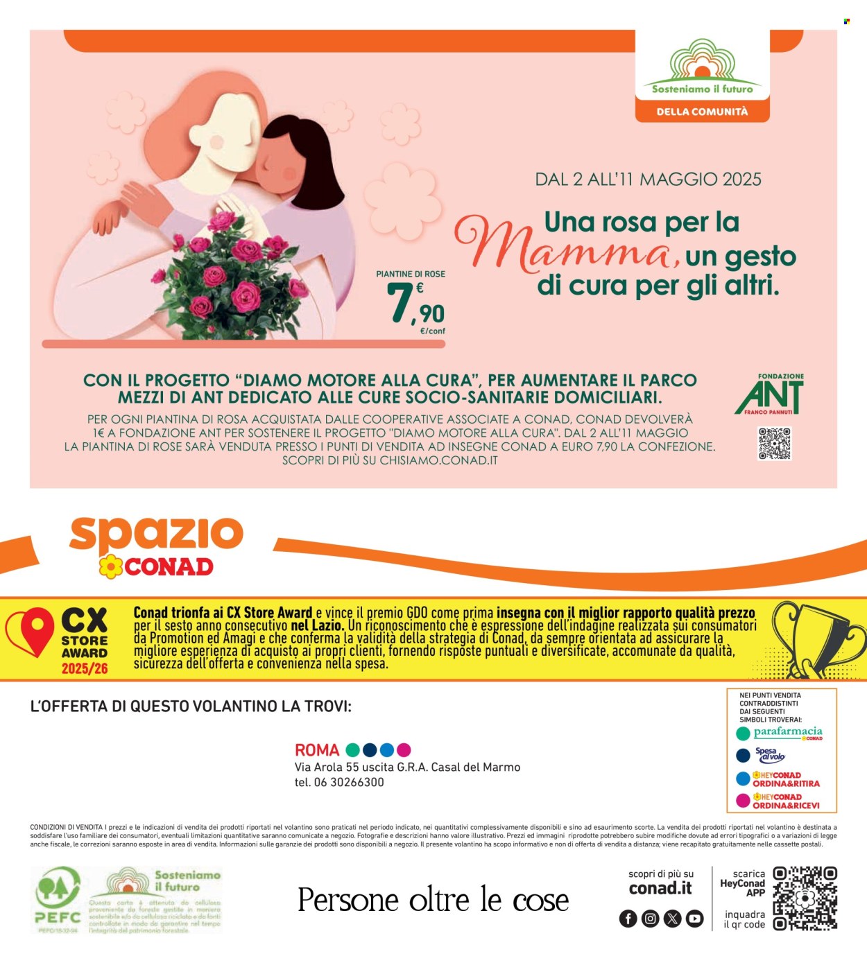 Volantino Spazio Conad - 2/5/2025 - 15/5/2025. Pagina 1