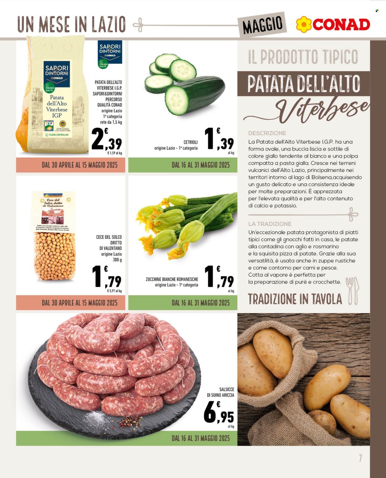 Volantino Conad - 30/4/2025 - 31/5/2025. Pagina 1