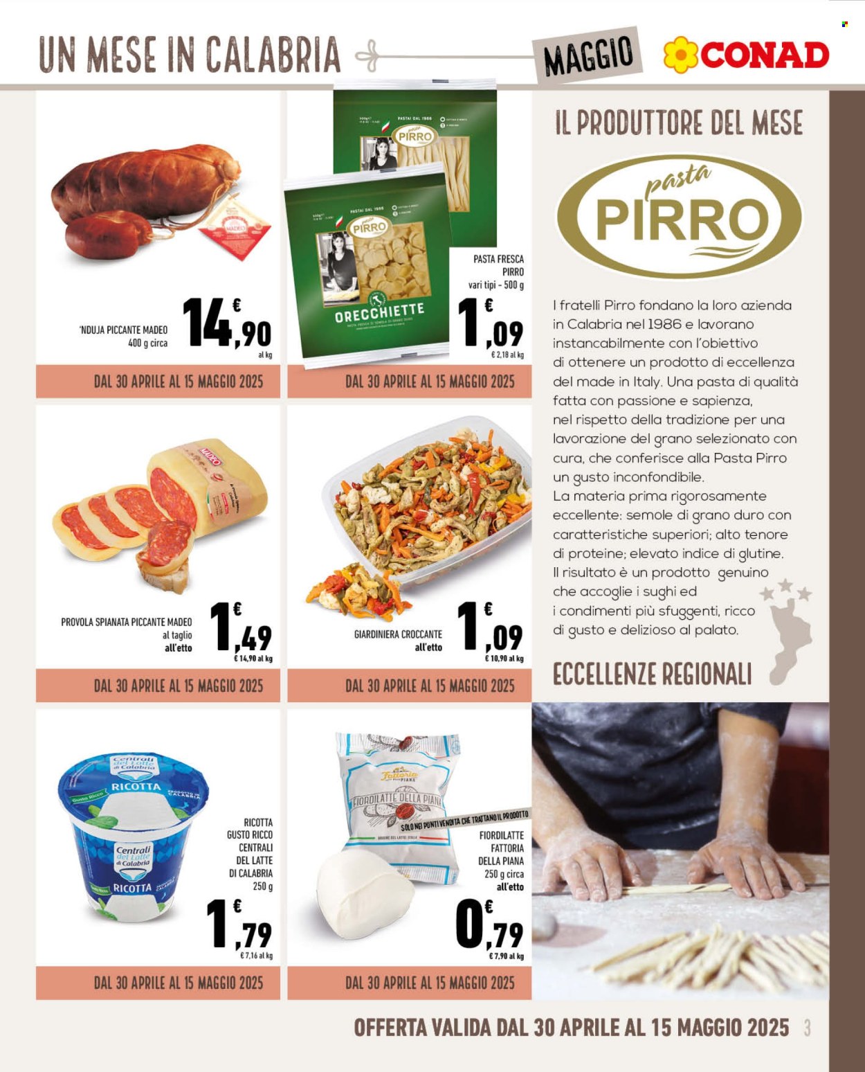 Leták Conad - 30.4.2025 - 31.5.2025. Strana 3