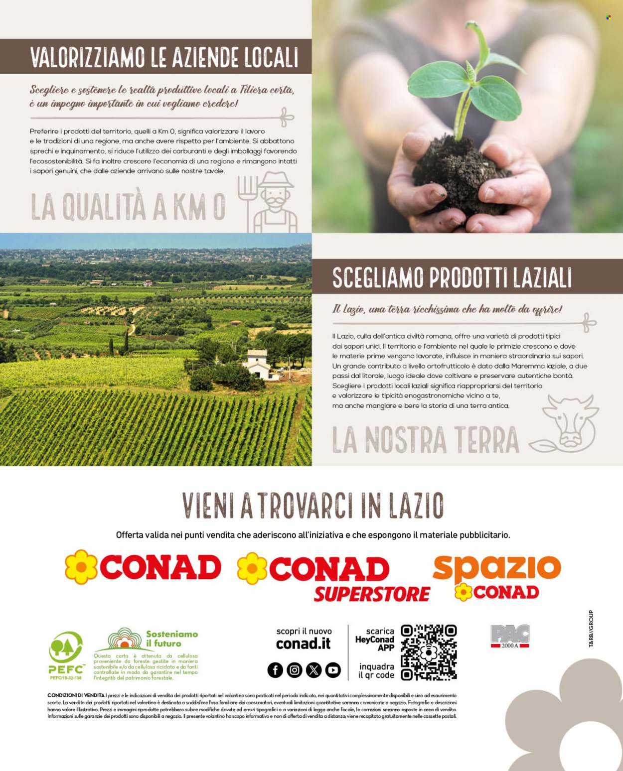 Volantino Conad - 30/4/2025 - 31/5/2025. Pagina 1