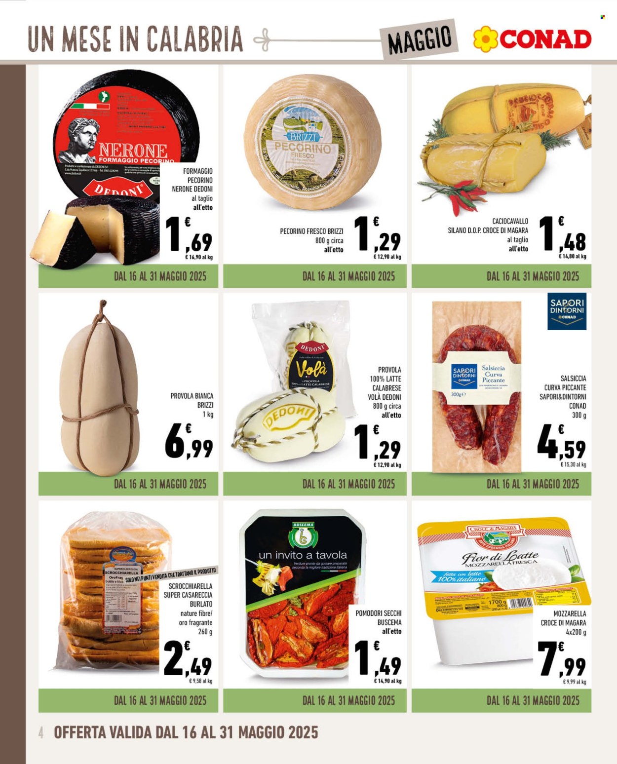 Leták Conad - 30.4.2025 - 31.5.2025. Strana 4