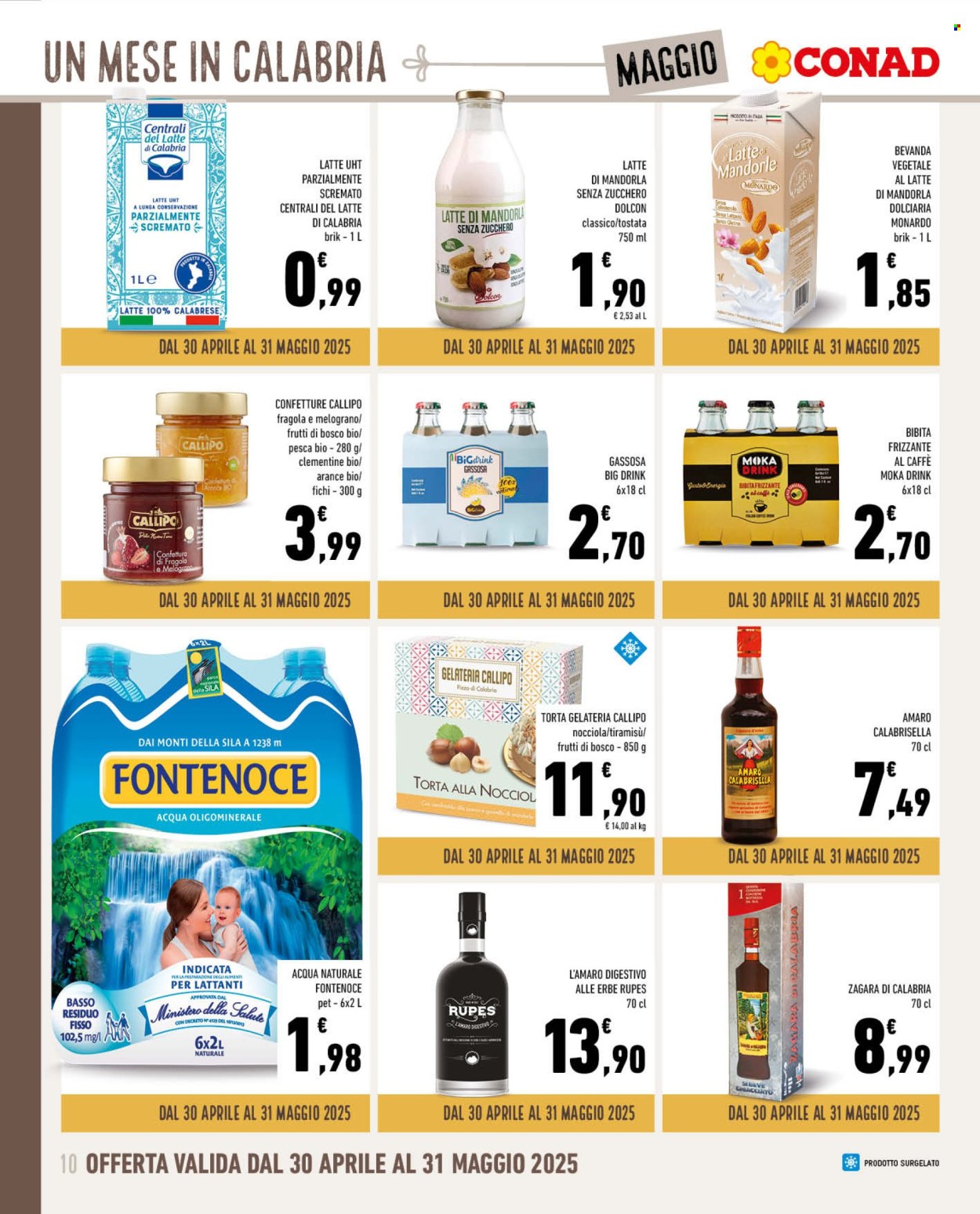 Volantino Conad - 30/4/2025 - 31/5/2025. Pagina 1