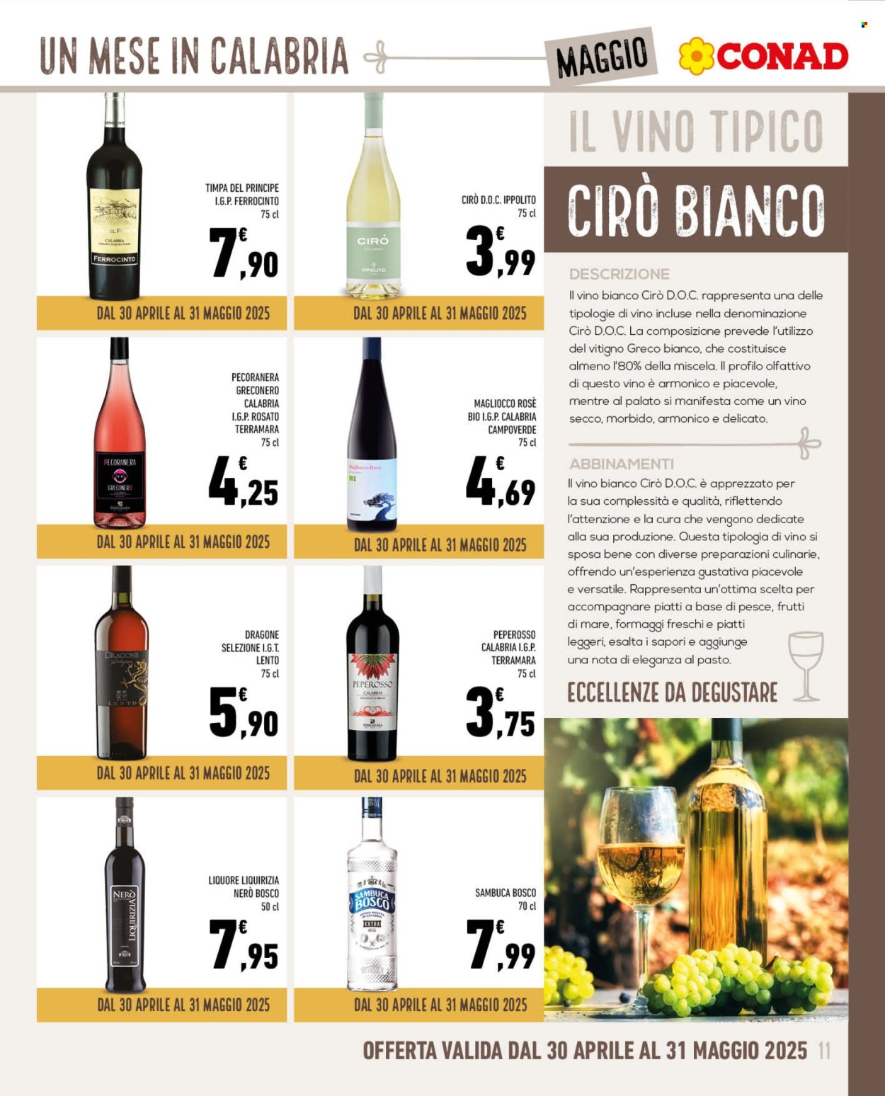 Volantino Conad - 30/4/2025 - 31/5/2025. Pagina 1