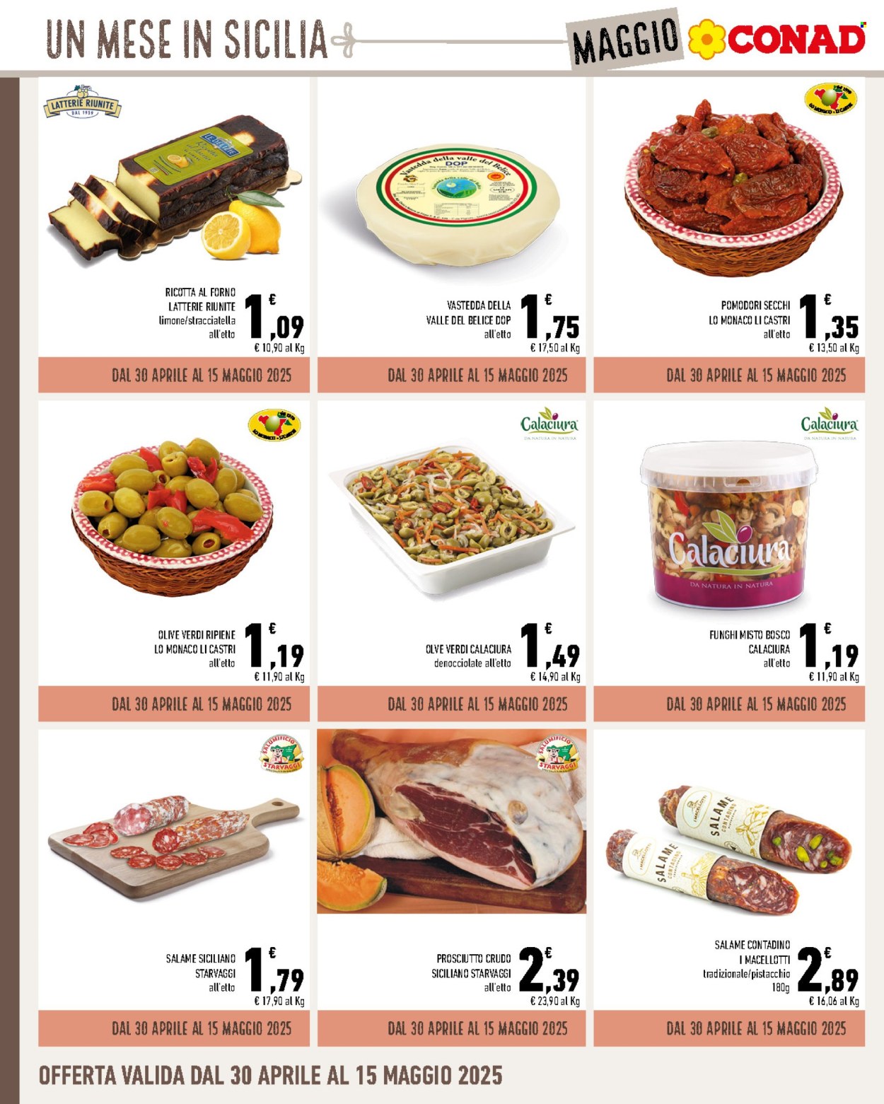 Leták Conad - 30.4.2025 - 31.5.2025. Strana 2
