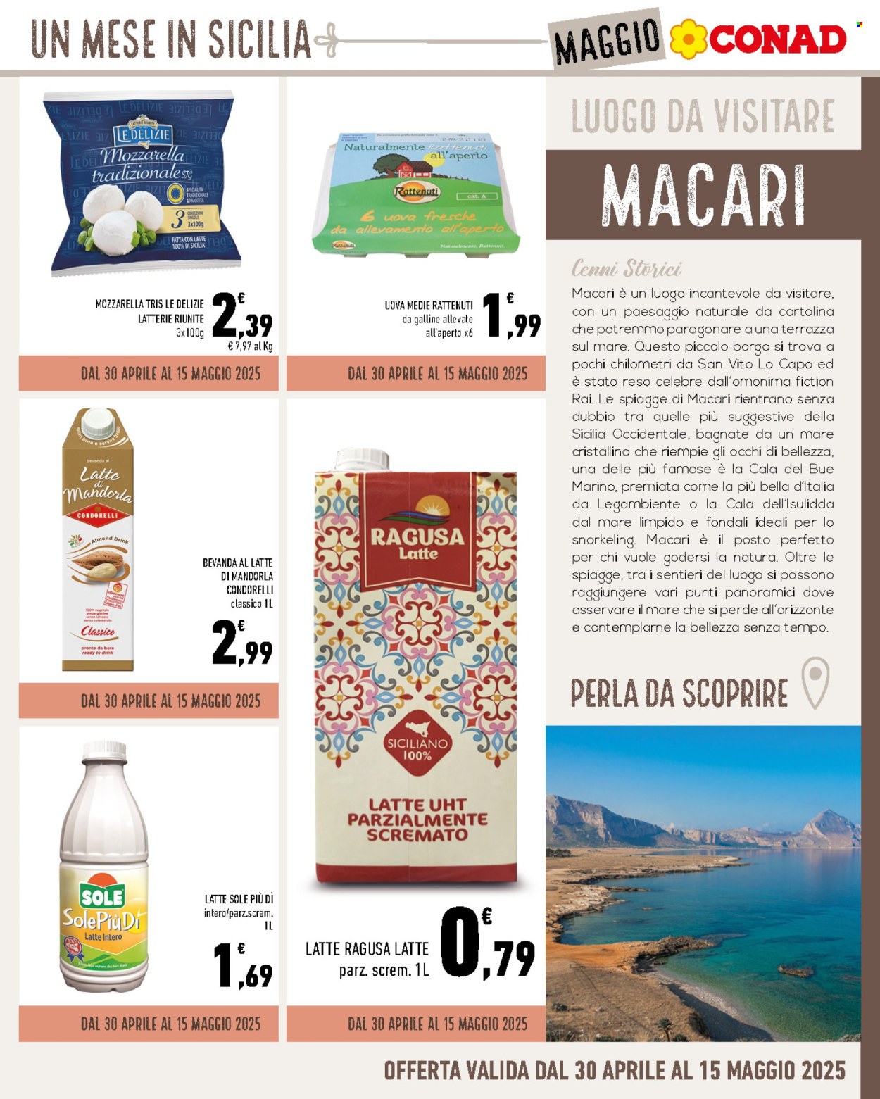 Leták Conad - 30.4.2025 - 31.5.2025. Strana 3