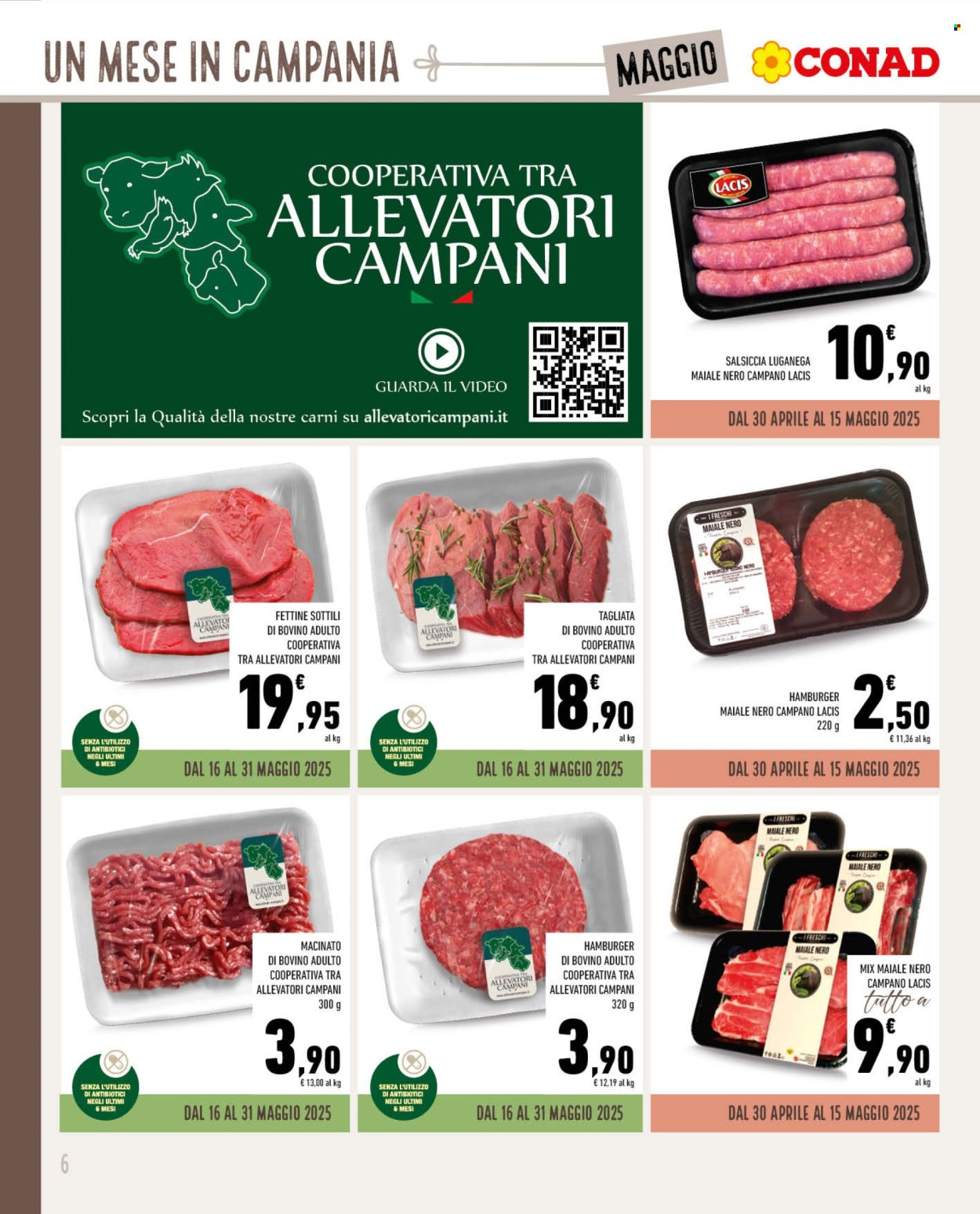 Volantino Conad - 30/4/2025 - 31/5/2025. Pagina 1