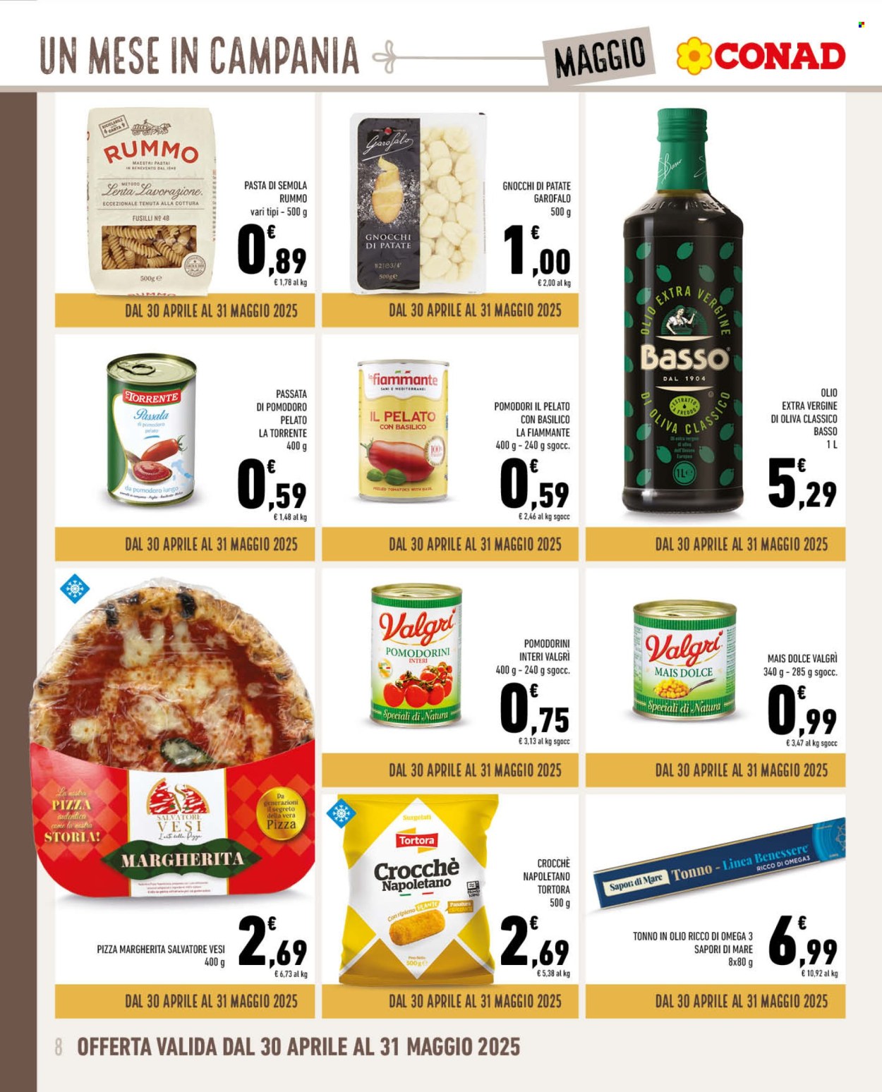 Volantino Conad - 30/4/2025 - 31/5/2025. Pagina 1