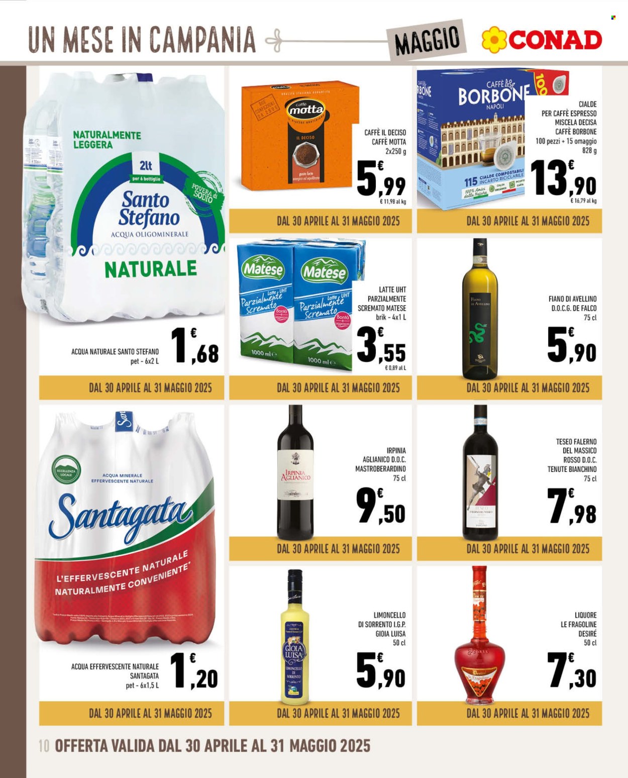 Volantino Conad - 30/4/2025 - 31/5/2025. Pagina 1