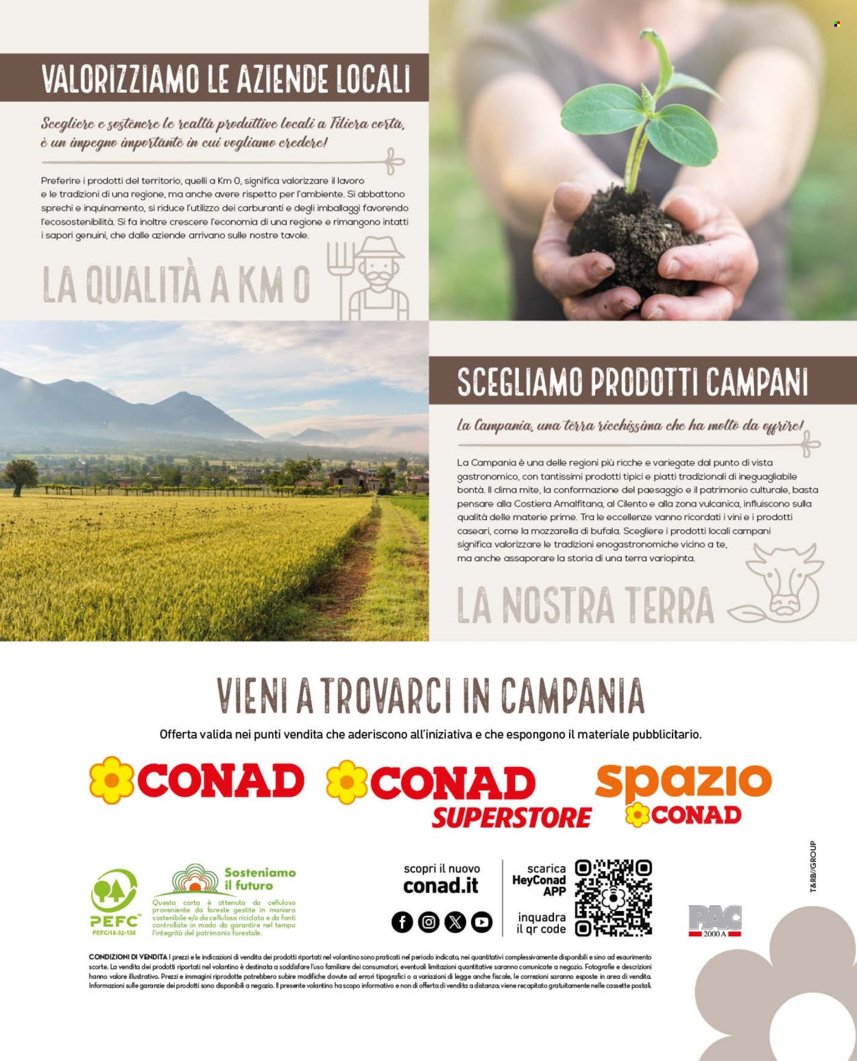 Volantino Conad - 30/4/2025 - 31/5/2025. Pagina 1