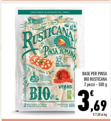 BASE PER PINSA BIO RUSTICANA