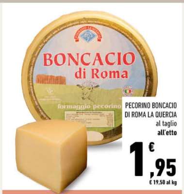 PECORINO BONCACIO DI ROMA LA QUERCIA