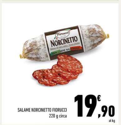 Salame Norcinetto Fiorucci