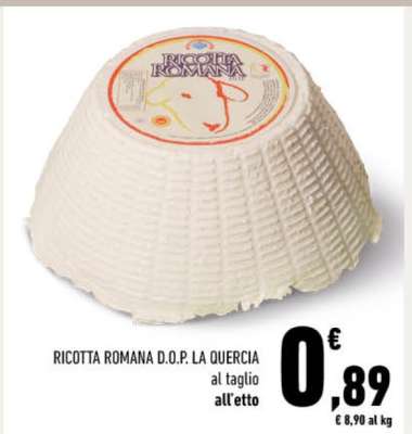 RICOTTA ROMANA D.O.P. LA QUERCIA