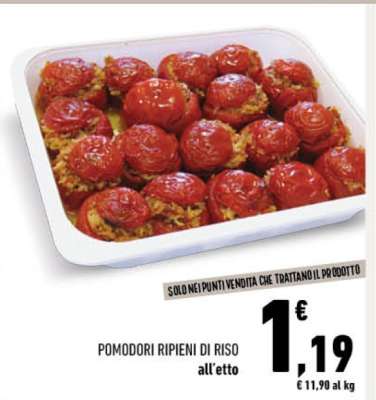 POMODORI RIPIENI DI RISO