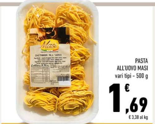 PASTA ALL'UOVO MASI