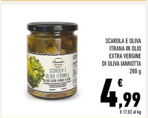 SCAROLA E OLIVA ITRANA