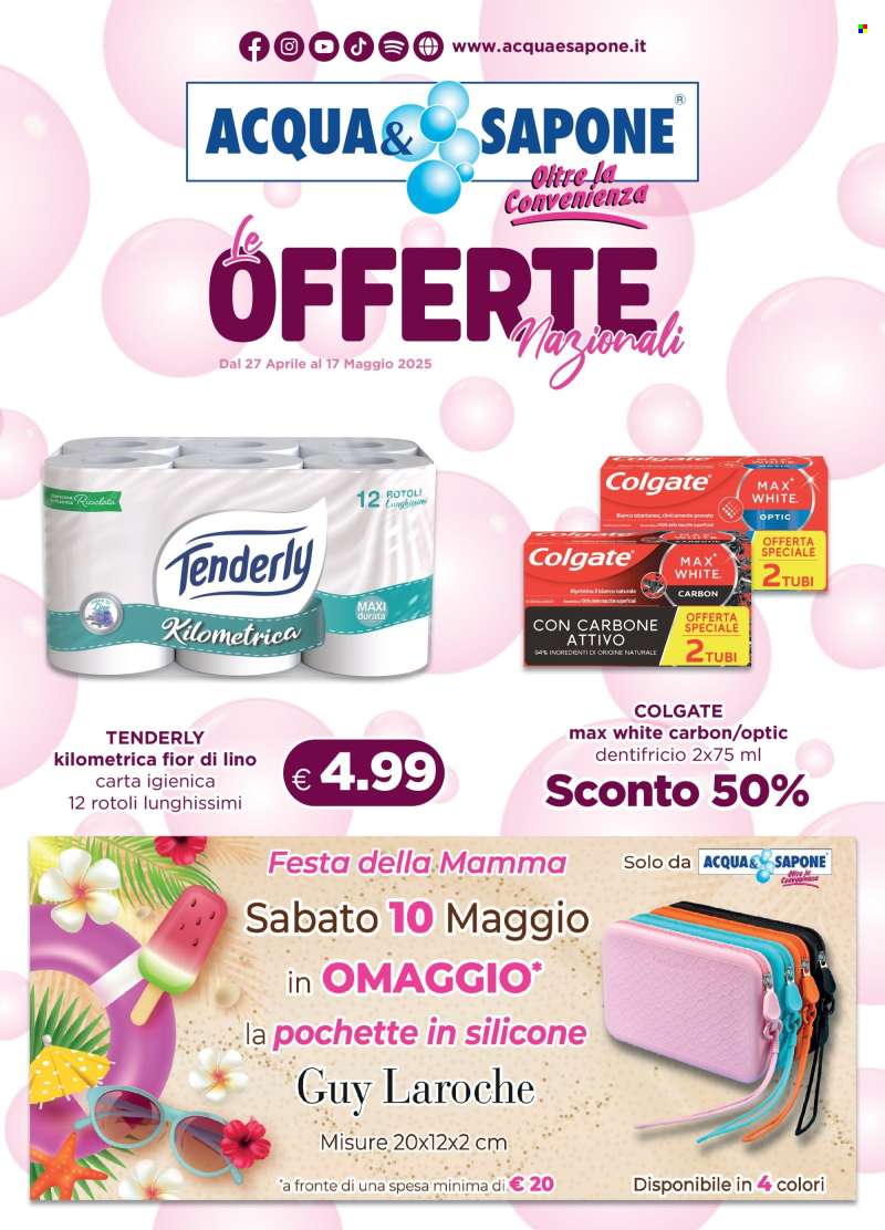 Volantino Acqua & Sapone - 27/4/2025 - 17/5/2025.
