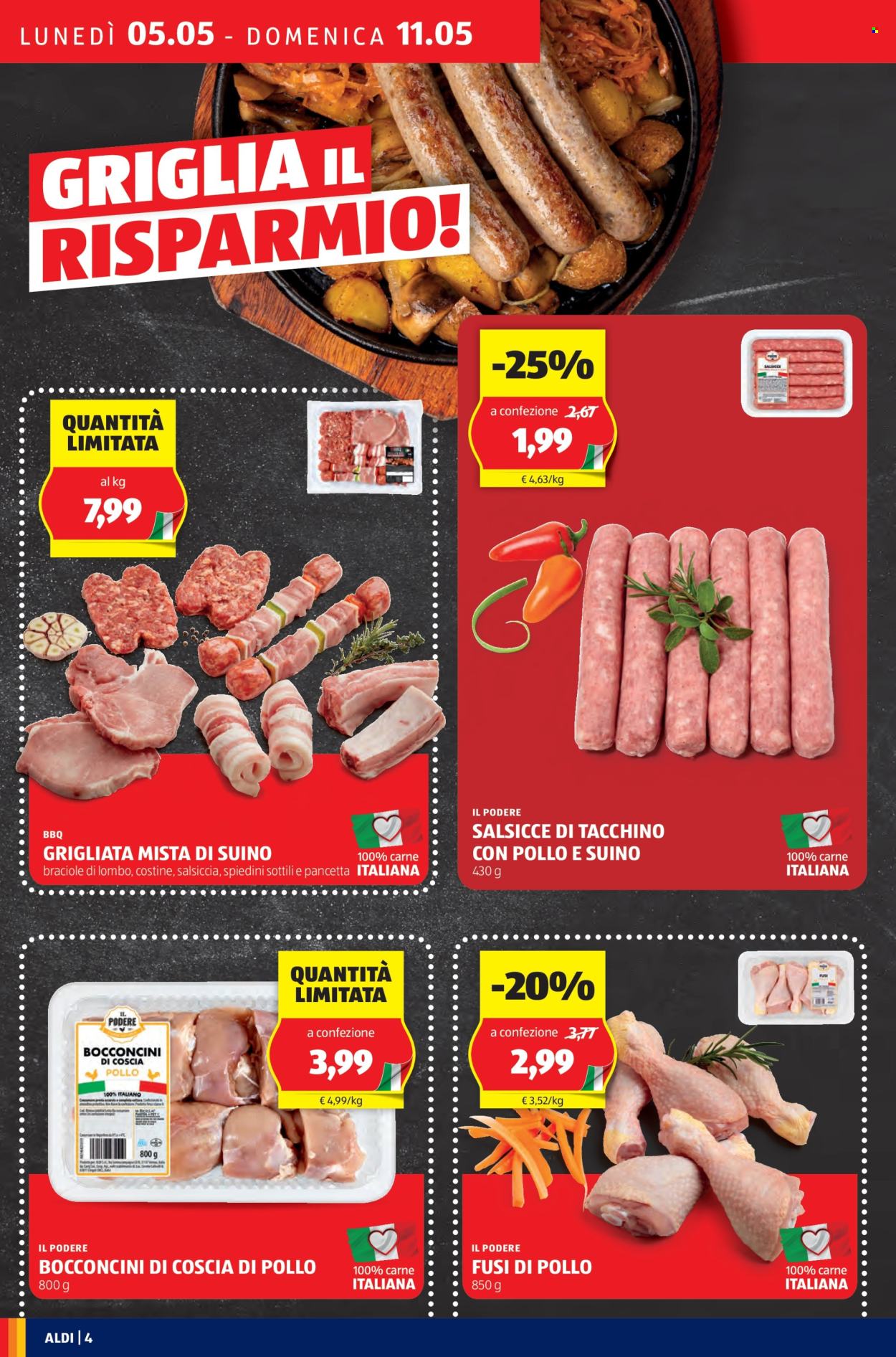 Volantino Aldi - 5/5/2025 - 11/5/2025. Pagina 1